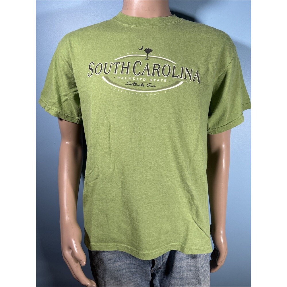South Carolina, Palmetto State • Perrin Adult Tee T-Shirt (L) • EUC